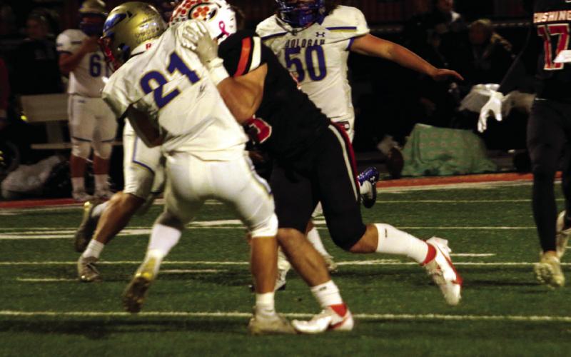 Tigers tame Oologah Mustangs 70-21