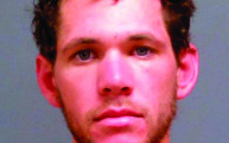 BLAKE THOMPSON Cushing — distribution of controlled substance possess with intent, unlawful use of police radio, use of firearm while committing a felony, receive/ possess/conceal stolen property