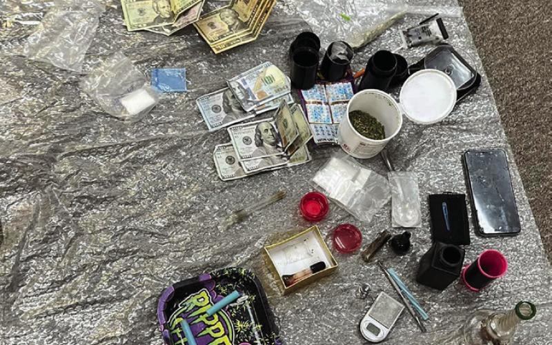 Search warrant yields results