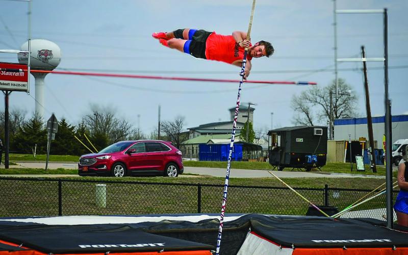 Tigers star in home track meet