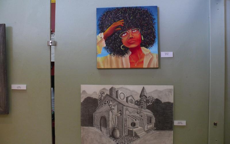Painting and drawing by Emma Page.
