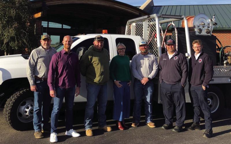 DFD receives brush truck donation