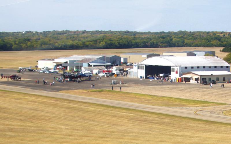 The Cushing airport continues to face hurdles to return to a status of full compliance with the FAA. According to ODAA records, the last airport project listed for the Cushing airport involved the reconstruction of the taxiway from fiscal year 2022 with a total cost of $87,560 paid for by state and federal funding. Photo by J.D. Meisner