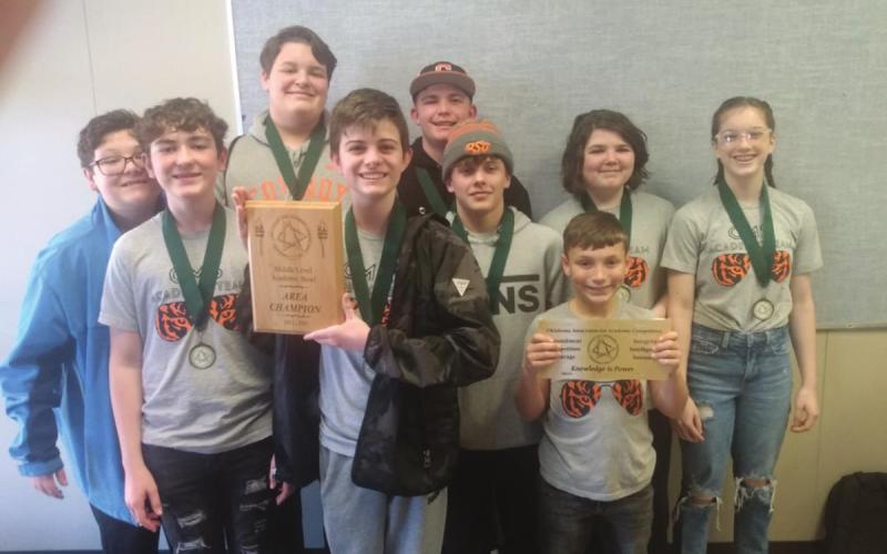 CMS Academic Team Returns to State Competition