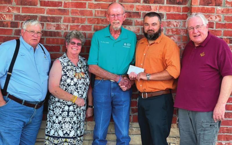 Masonic Lodge donates $2500