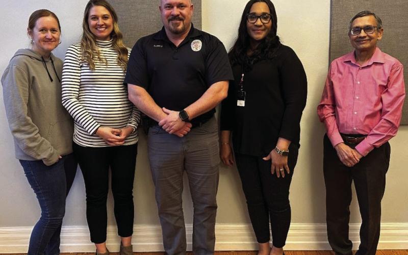 The United Way of Payne County recently welcomed new members to their board. Pictured are the new members following New Board Member Orientation. From left to right: Latina Simmons (Cushing), Maggie Brock (Stillwater), David Adney (Stillwater), Leilani Mooreland (Cushing) and Ramesh Sharda (Stillwater).