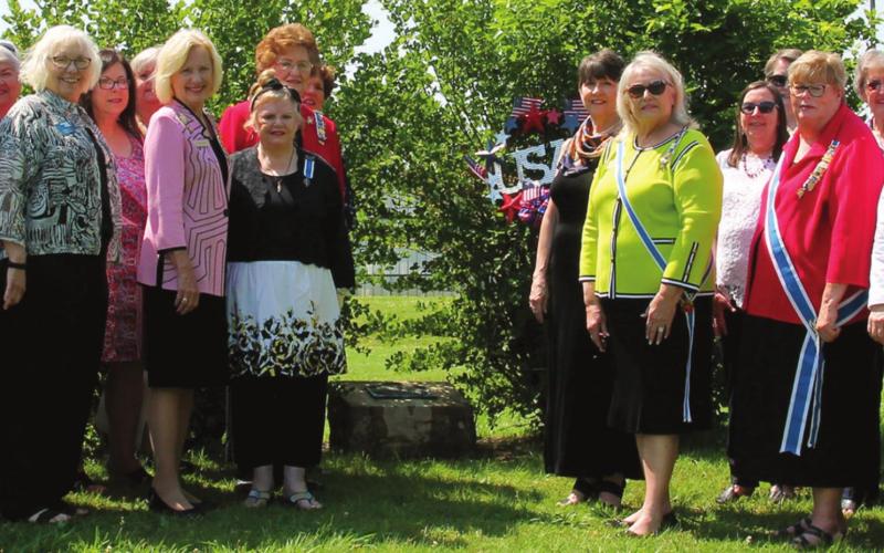 Members of the Cushing Chapter