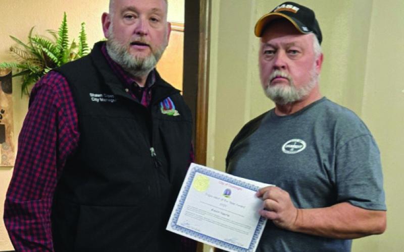 Drumright selects Supervisor of the Year