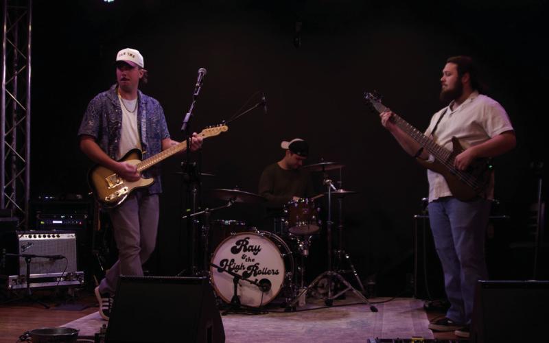 Ray Flaherty and The High Rollers performed live for Cushing Chamber of Commerce members during the entertainment portion of the 98th Annual Banquet.