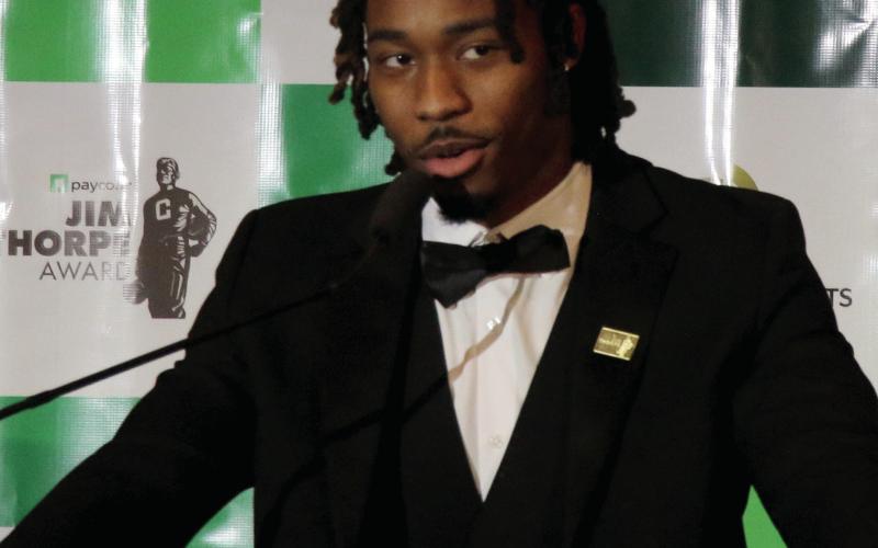 Jim Thorpe Award Winner Jahdae Barron
