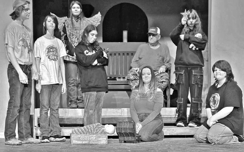 The CCT “A Candle in the Window” players during a recent rehearsal.