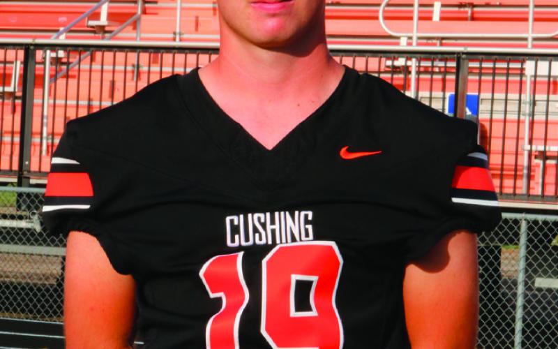 Tucker Lang, All District Linebacker
