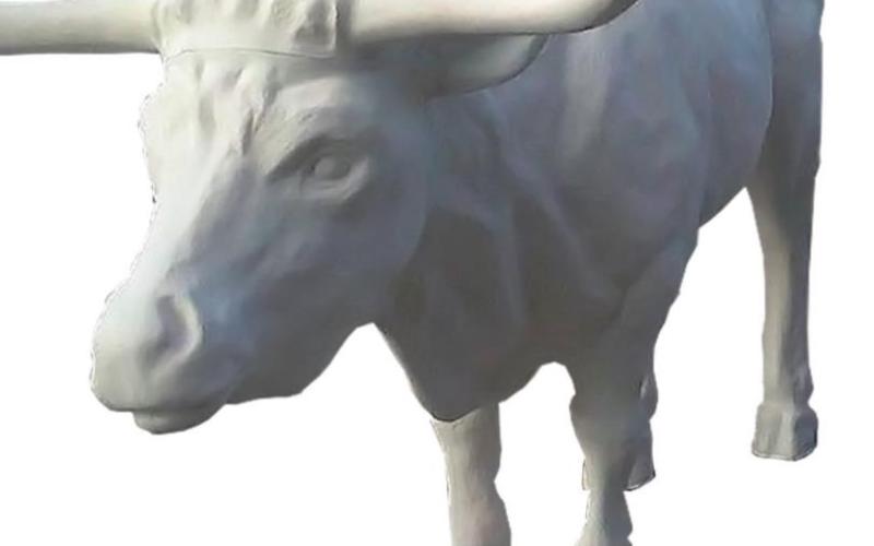 Purchasers will receive unpainted, raw statues to design and paint in a way that best represents their brand to be displayed on business property.