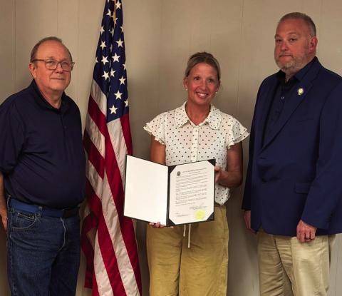 Drumright commissioners recognize Teacher Appreciation Week