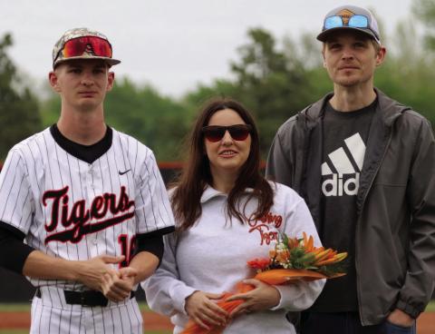 Cushing baseball senior night
