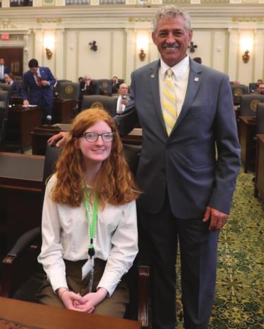 Area Junior Pages at OK House