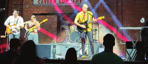 Cavern Company - The Cavern Company rocks out during a live performance on June 3 at the Dunkin Theater.