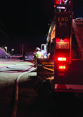 Ripley Fire Department receives assistance on structure fire