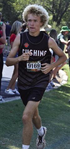 Fisher Moore placed 35th