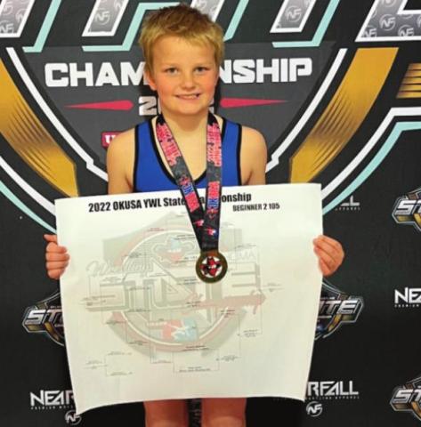 8-U Wrestling State Champ