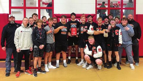 The Tigers came home with tons of hardware from the Hilldale powerlifting meet last week.