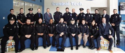 BPOC Graduation at Central Tech Highlights Growing Public-Safety Workforce