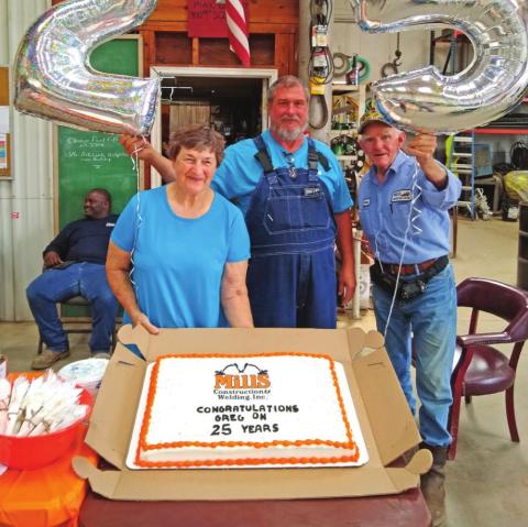 25 years of service