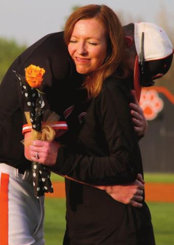 Cushing senior baseball
