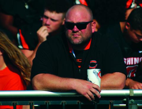 Tiger head coach Rusty Morgan. Photo by J.D. Meisner.