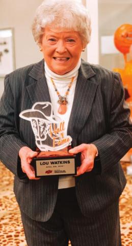 Watkins honored