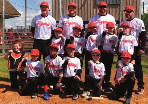8U Tiger boys take first, girls take second at Dewey tourney