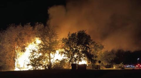 Arsonist at large
