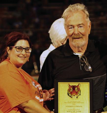 Cubbage/Grim inducted into CHS Hall of Fame