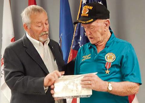 Veteran awarded bronze star