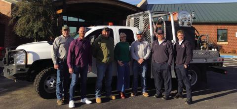 DFD receives brush truck donation
