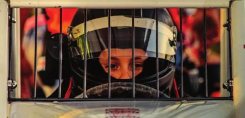 Tyler Crow, 12, is the current points leader in his class at Port City Raceway in Tulsa.