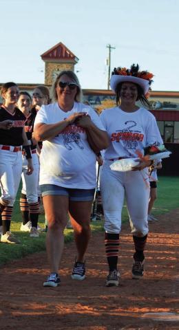 CHS Fastpitch Senior night
