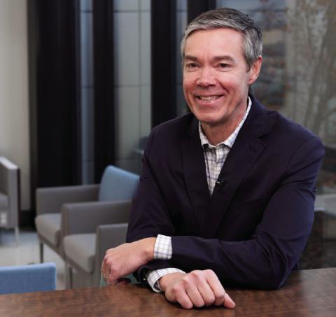 Chad Weiberg, Oklahoma State University athletic director, shares how a routine screening helped his medical team identify a life-threatening aneurysm.