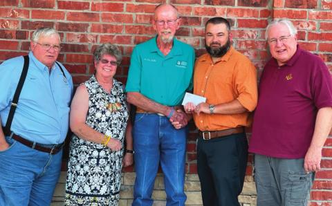 Masonic Lodge donates $2500