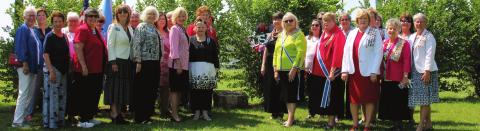 Members of the Cushing Chapter