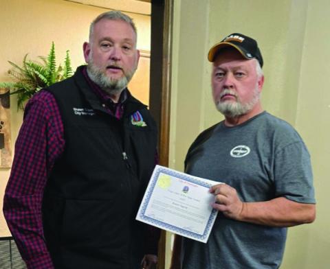 Drumright selects Supervisor of the Year