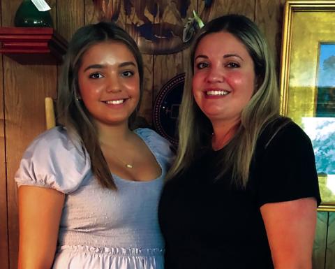 Gaby Craig and mom Macki Craig