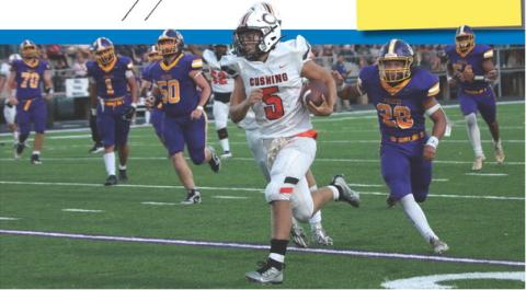 Cushing wins opener