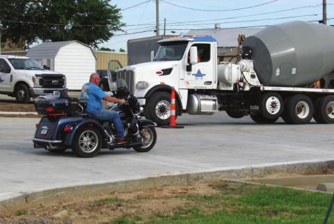 Local motorist should be pleased to hear half the intersection of Little and SH33 was completed at the end of last week, as part of the SH33 Project which has been discussed since 2018. Photo by DeAnna Maddox.