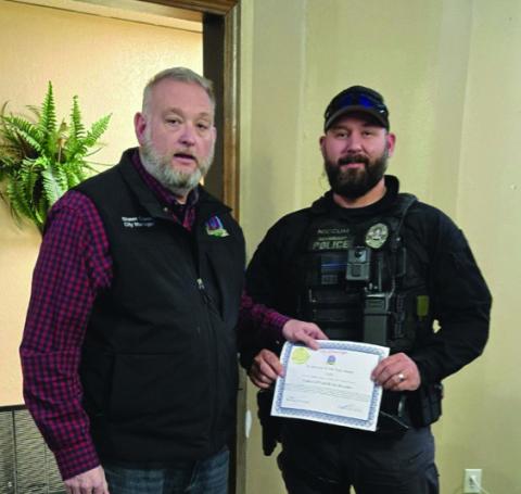 Drumright announces Employee of the Year