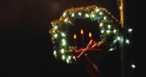 Cushing brightens up for Christmas