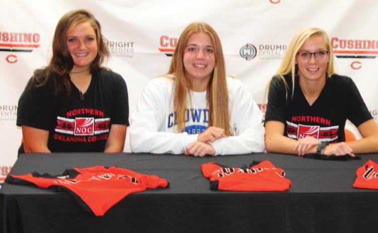 Tiger Seniors sign letters of intent