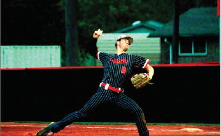 Jake Horn threw a three hitter and struck out 15 batters in seven innings to lead the Tigers to their 21st win of the season.
