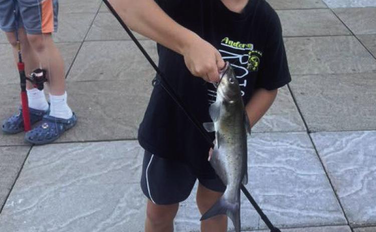 Baker May (6) caught at Keystone Harbor