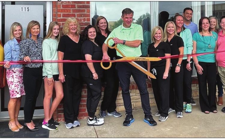 Ribbon cutting at Crossroads Wellness Center